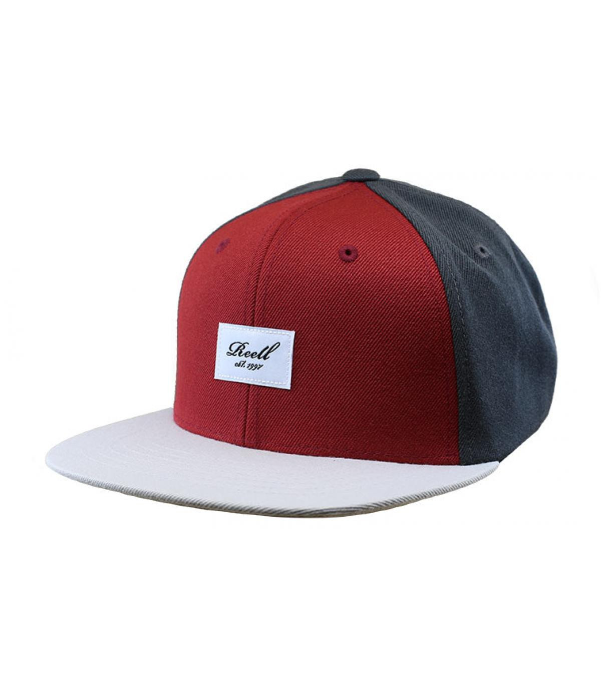 Pitchout Cap dark grey red light grey Reell